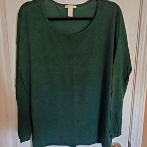 Lightweight Forest Green Sweater